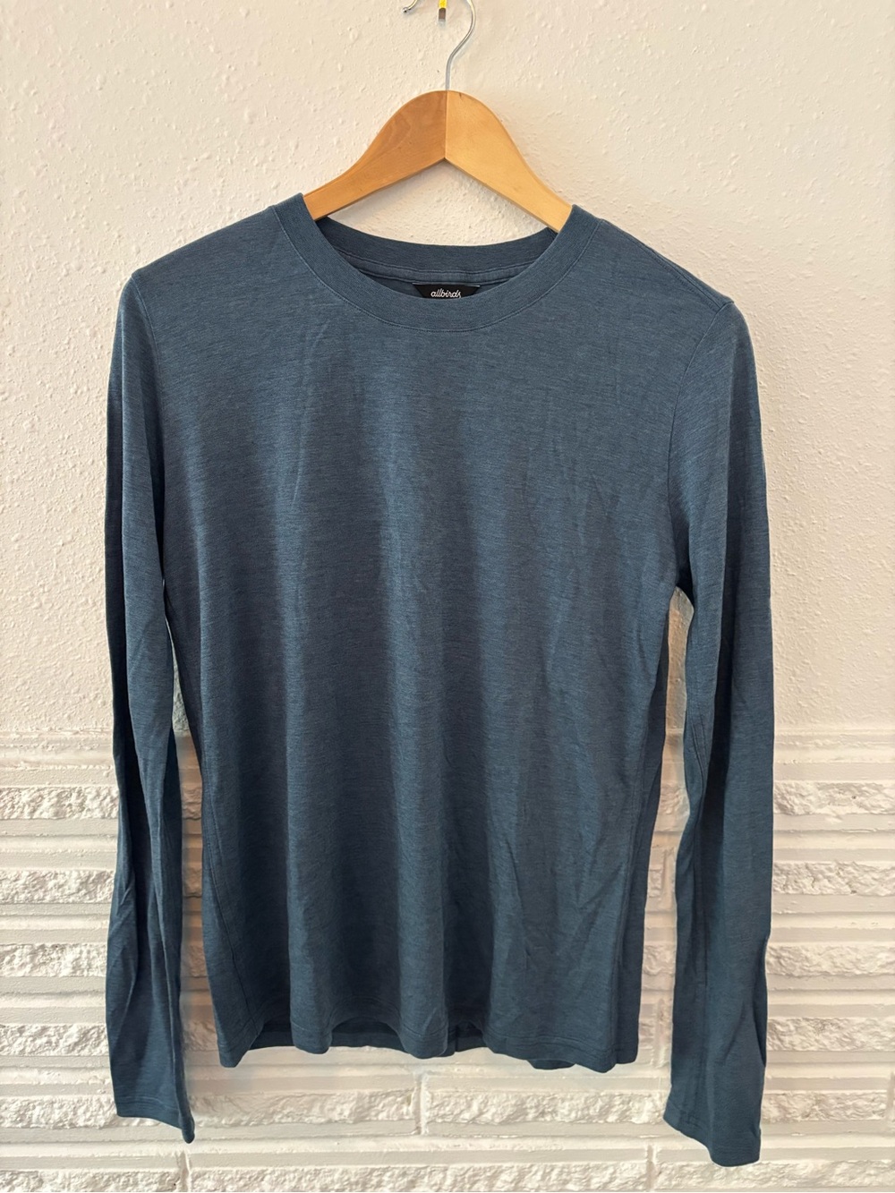 Allbirds, women’s long sleeve T-shirt, size medium. New with tags.